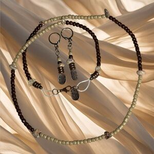 Soul From Love Co Body Chain & Earrings set